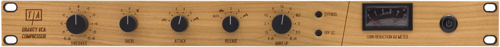 Gravity VCA Bus Compressor Front Panel